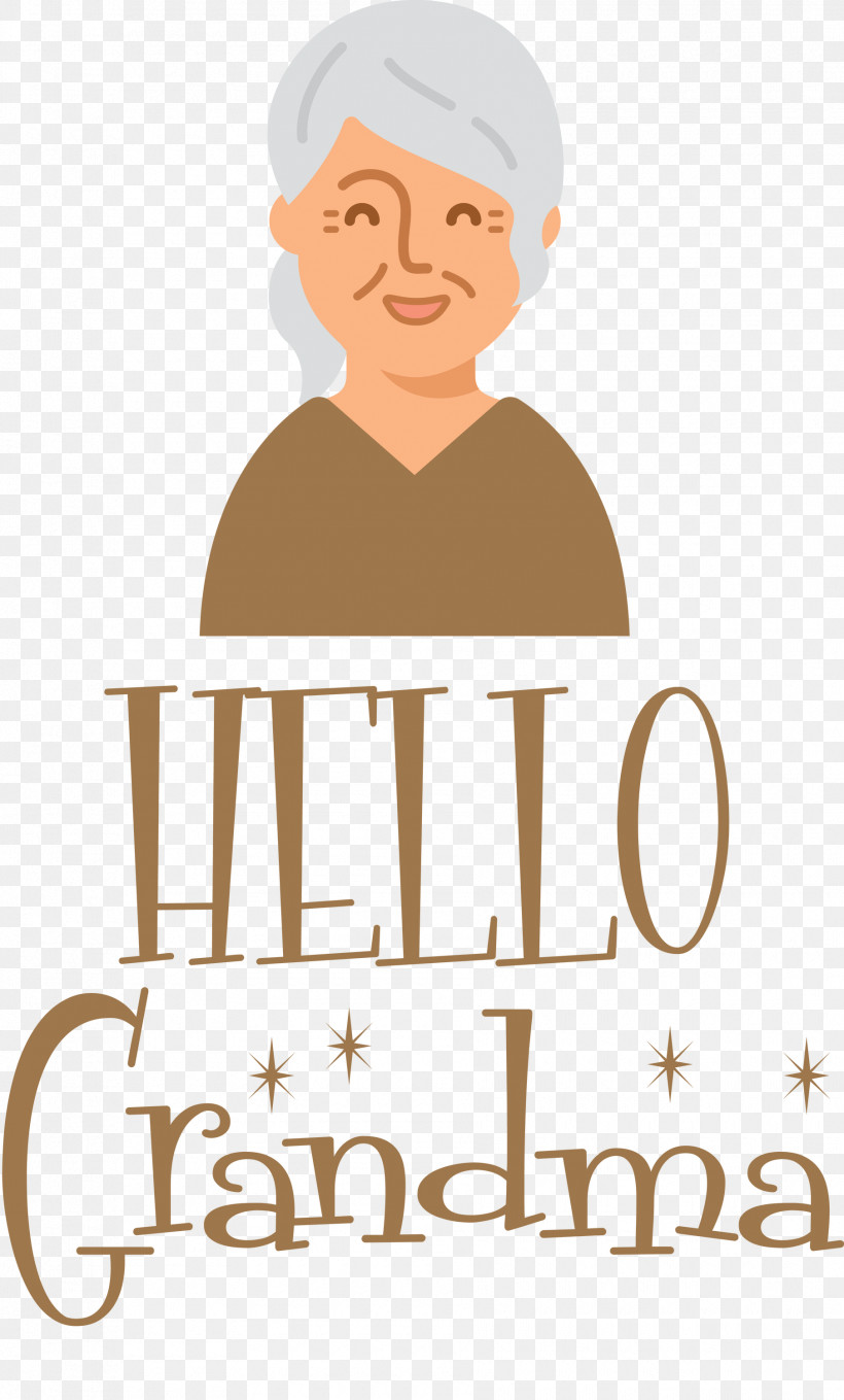 Hello Grandma Dear Grandma, PNG, 1810x3000px, Logo, Biology, Cartoon, Happiness, Hat Download Free