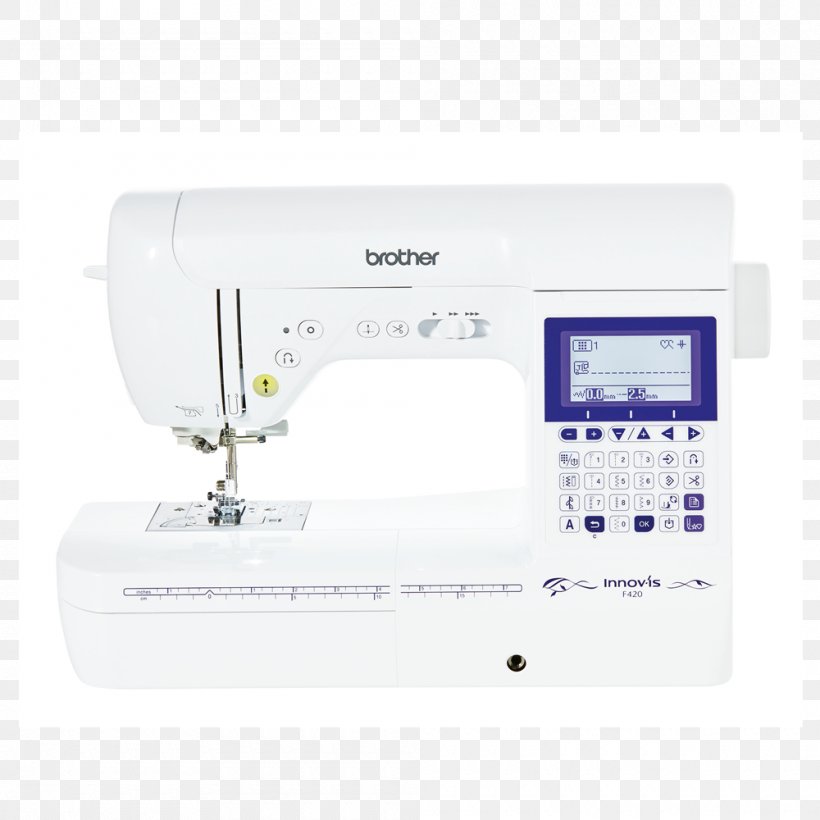 Sewing Machines Brother Industries Machine Quilting, PNG, 1000x1000px, Sewing Machines, Brother Industries, Buttonhole Stitch, Embroidery, Handsewing Needles Download Free