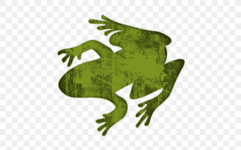 True Frog Silhouette Clip Art, PNG, 512x512px, Frog, Amphibian, Autocad Dxf, Fauna, Grass Download Free