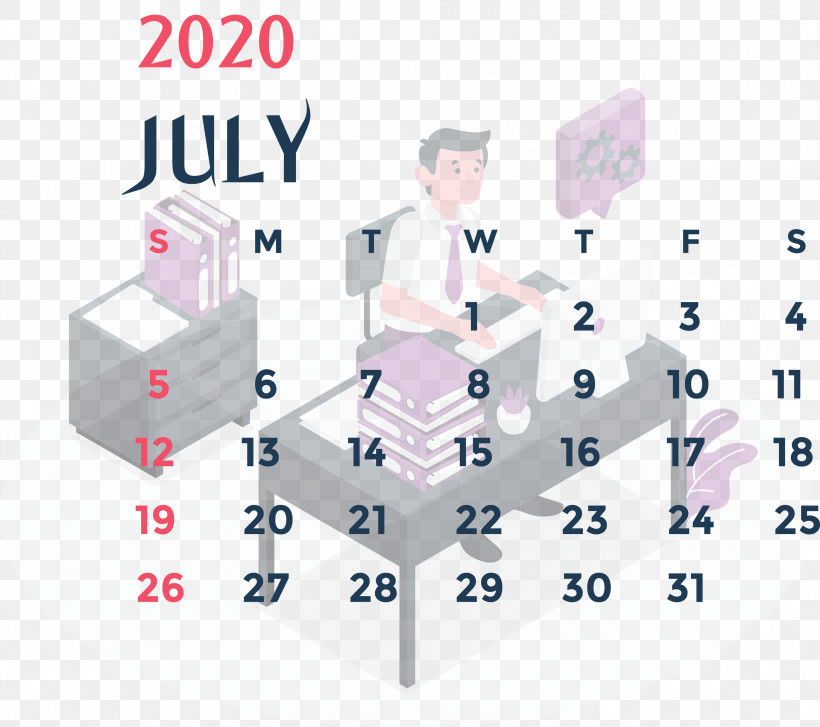 July 2020 Printable Calendar July 2020 Calendar 2020 Calendar, PNG, 3000x2660px, 2020 Calendar, July 2020 Printable Calendar, Angle, Area, Diagram Download Free