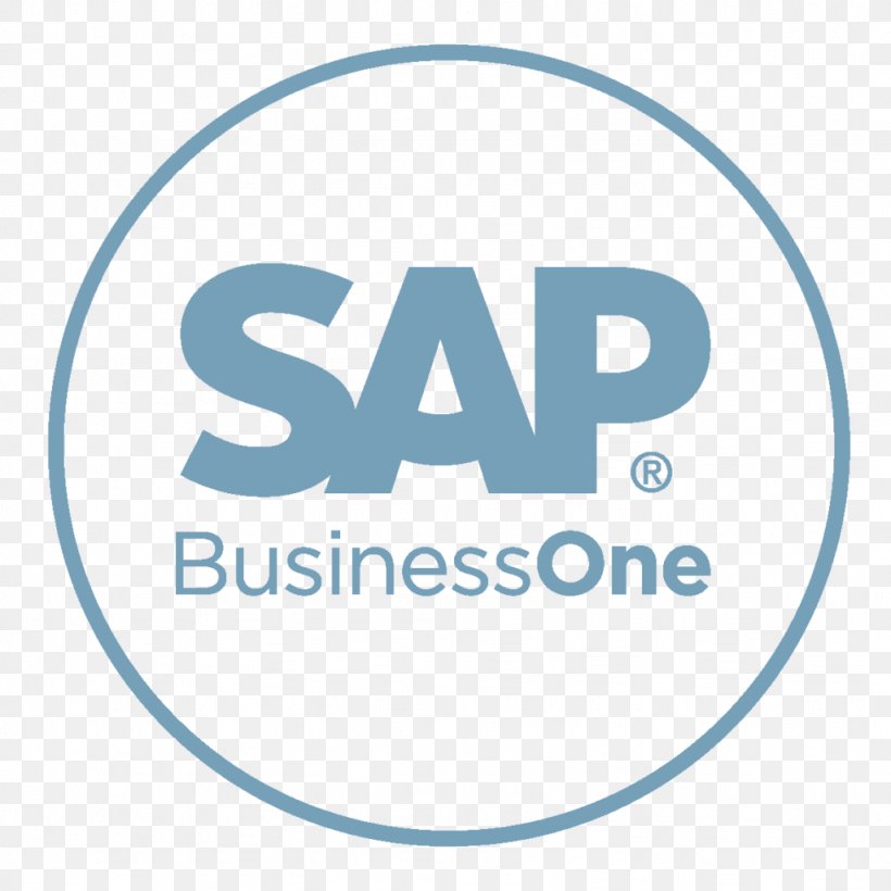 SAP Business One SAP SE SAP HANA SAP Business ByDesign Enterprise Resource Planning, PNG, 1024x1024px, Sap Business One, Area, Blue, Brand, Business Download Free