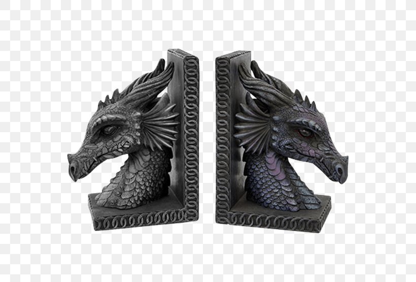 Bookend Dragon Furniture Statue, PNG, 555x555px, Bookend, Amazoncom, Anne Stokes, Book, Dragon Download Free