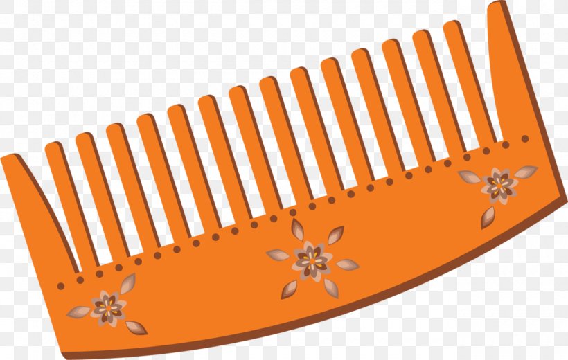 Comb Clip Art Drawing Vector Graphics, PNG, 1280x813px, Comb, Drawing, Hair Accessory, Orange, Silhouette Download Free