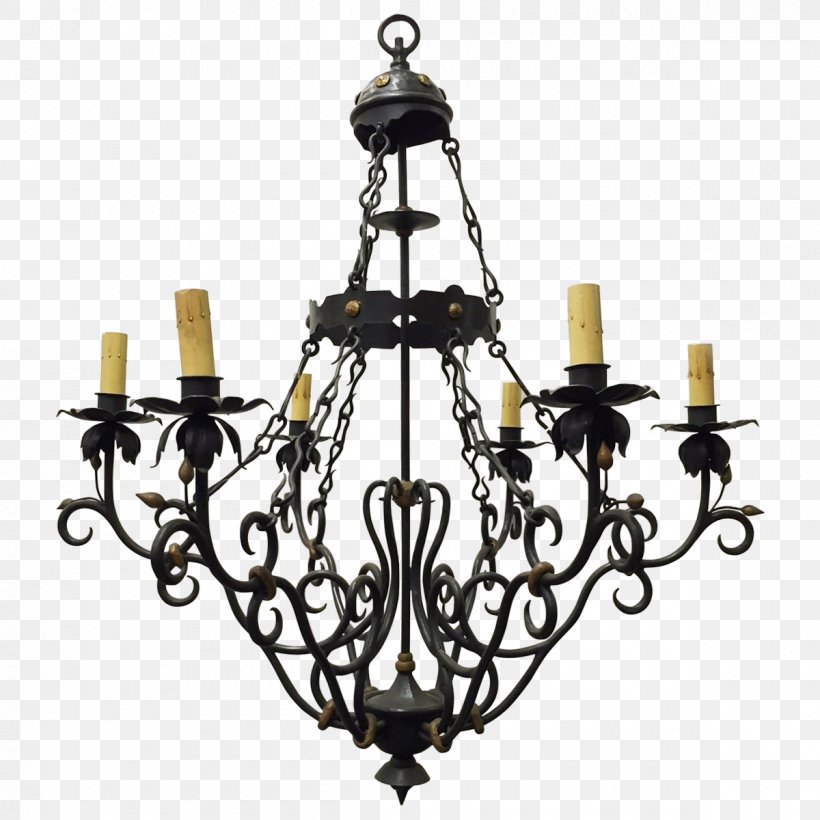 Light Fixture Chandelier Wrought Iron, PNG, 1200x1200px, Light, Cast Iron, Ceiling Fixture, Chandelier, Curator Download Free