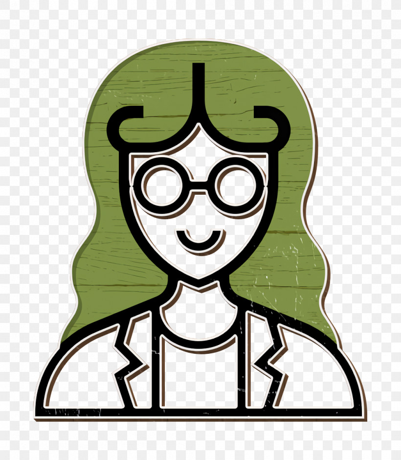 Scientist Icon Careers Women Icon Mathematician Icon, PNG, 1046x1200px, Scientist Icon, Careers Women Icon, Cartoon, Glasses, Green Download Free