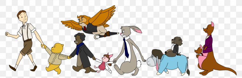 Winnie-the-Pooh Christopher Robin Piglet Eeyore Sherlock Holmes, PNG, 1280x415px, Watercolor, Cartoon, Flower, Frame, Heart Download Free