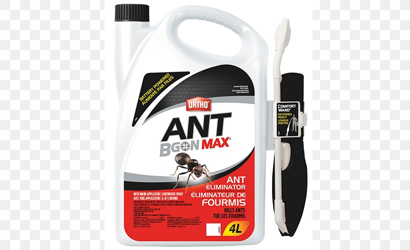 Fire Ant Insect Ortho 100 ML Ant-B-Gon Max Ant Killer Liquid 0189310 Pest, PNG, 500x500px, Ant, Aerosol, Automotive Fluid, Bait, Brand Download Free