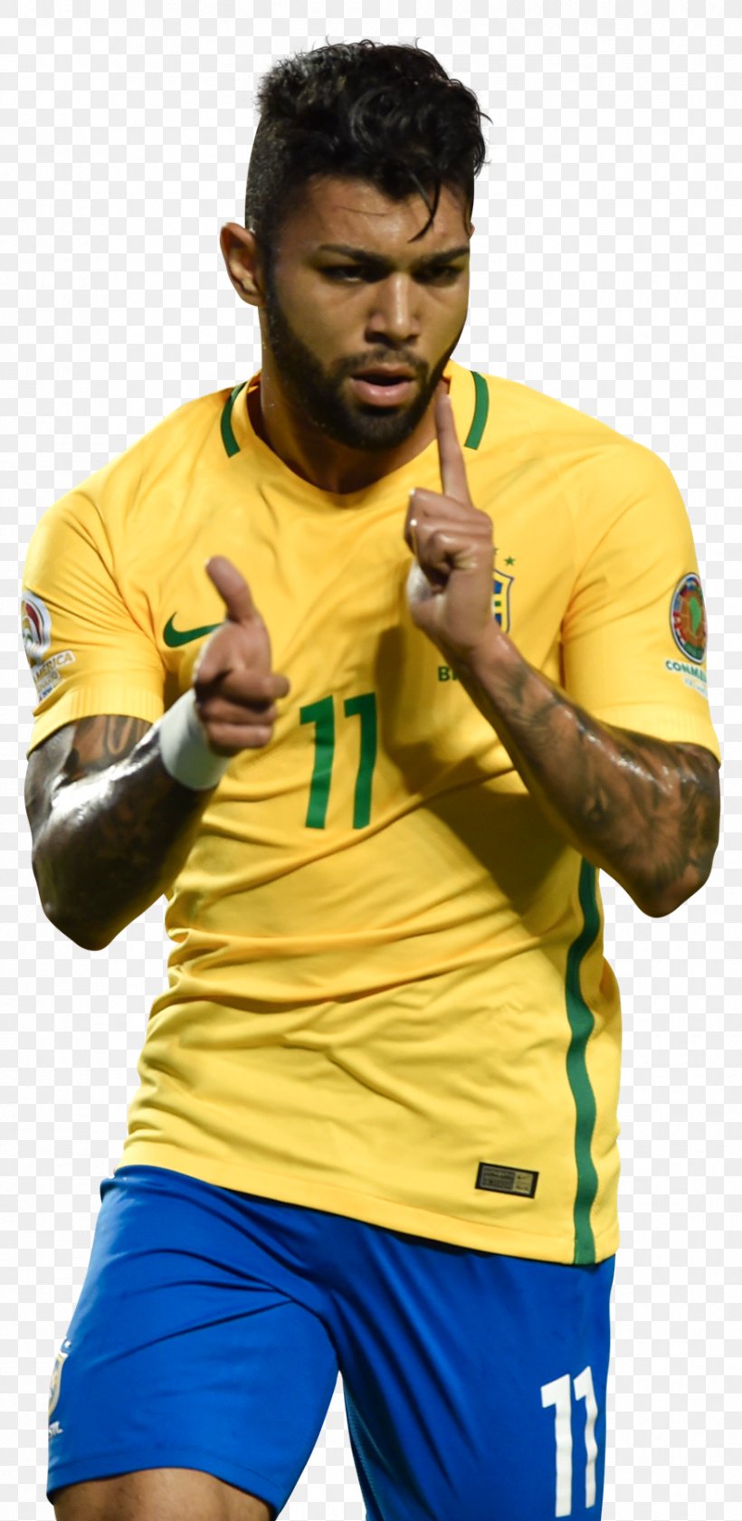 Gabriel Barbosa Brazil National Football Team Pro Evolution Soccer 2017 2016 Summer Olympics Copa América Centenario, PNG, 878x1800px, 2018 World Cup, Gabriel Barbosa, Arm, Brazil National Football Team, Football Download Free