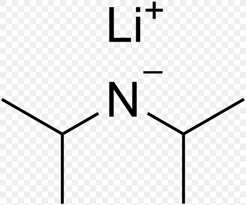 Lithium Diisopropylamide Organic Chemistry Chemical Compound Diisopropylamine Chemical Polarity, PNG, 1200x1003px, Lithium Diisopropylamide, Acid, Area, Black, Black And White Download Free