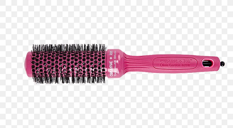 Hairbrush Olivia Garden International Beauty Supply Comb, PNG, 800x450px, Brush, Antistatic Agent, Bristle, Ceramic, Comb Download Free