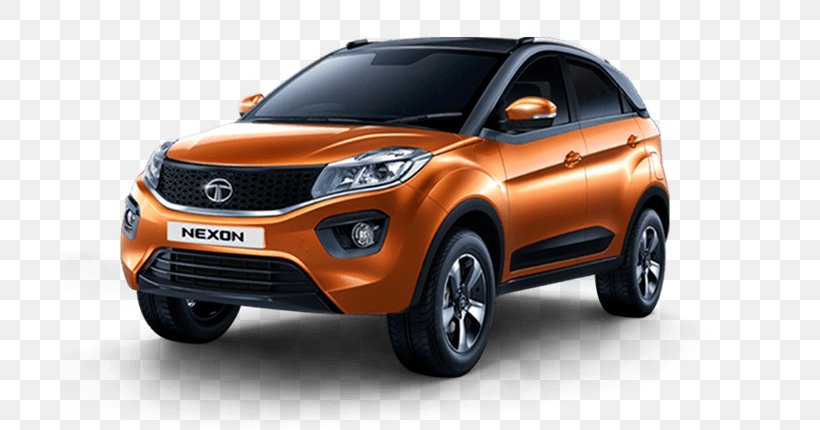 Tata Motors Car TATA Nexon XZA+ Petrol Maruti Suzuki Vitara Brezza, PNG, 700x430px, Tata Motors, Automotive Design, Automotive Exterior, Brand, Bumper Download Free