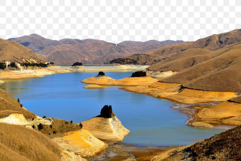 Tianhu Wanxiao Tian Lake Reservoir Landscape Loch, PNG, 820x547px, Tianhu Wanxiao, Badlands, Body Of Water, Ecoregion, Fukei Download Free