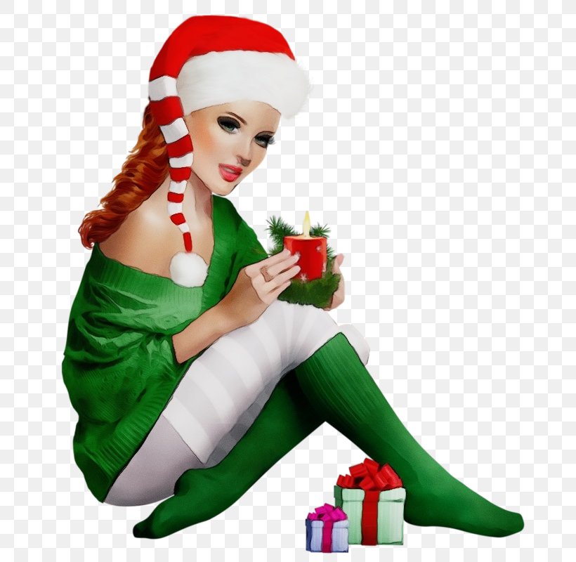 Christmas Elf, PNG, 743x800px, Watercolor, Cartoon, Christmas, Christmas Elf, Christmas Eve Download Free