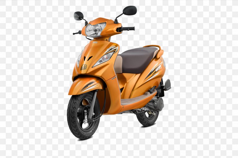 Scooter TVS Wego Car TVS Motor Company TVS Scooty, PNG, 2000x1335px, Scooter, Brake, Car, Ghaziabad, Honda Download Free