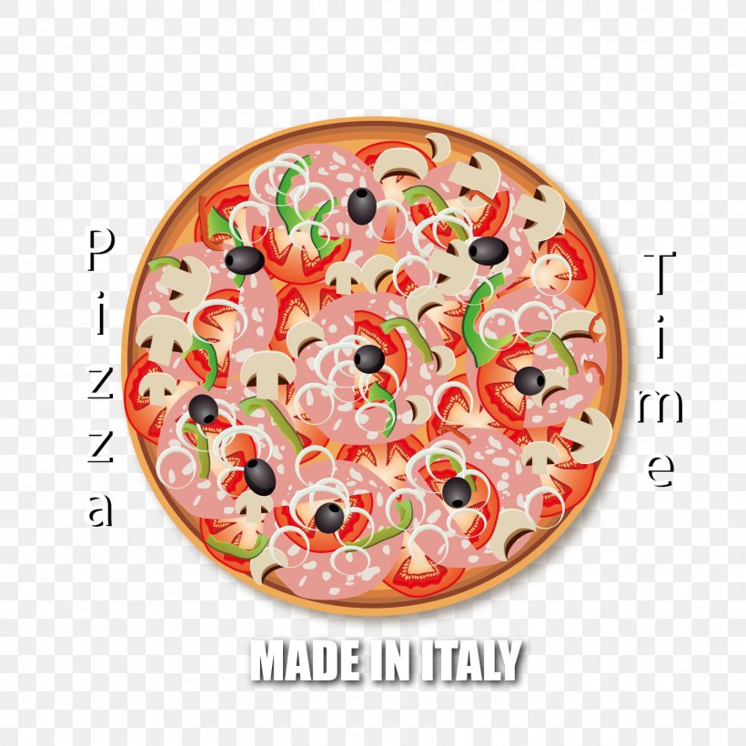 Sicilian Pizza Italian Cuisine Download, PNG, 1500x1500px, Sicilian Pizza, Cuisine, Dish, Dishware, European Food Download Free