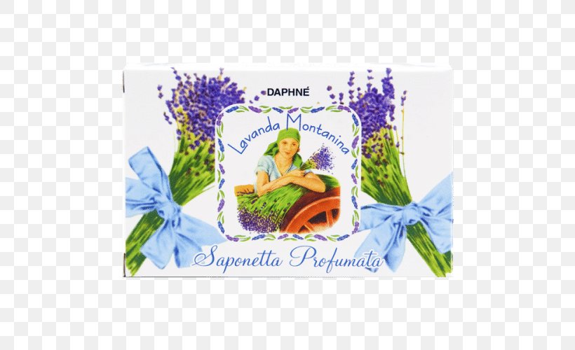 DAPHNÉ Sanremo Soap Lavender Perfume Cosmetics, PNG, 500x500px, Soap, Cosmetics, Detergent, Flower, Lavender Download Free