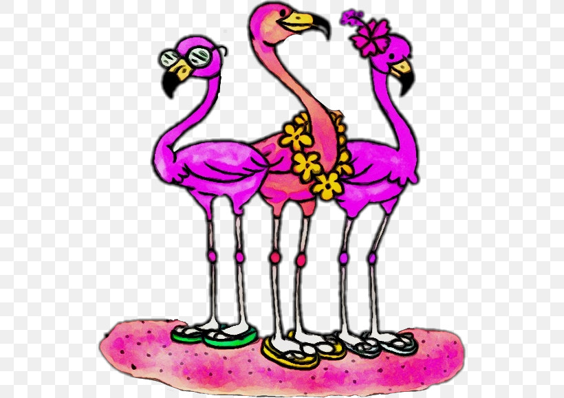 Beak Birds Water Bird Pink M Biology, PNG, 534x579px, Watercolor, Beak, Biology, Birds, Paint Download Free
