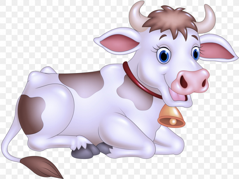 Cartoon Bovine Animal Figure Snout Dairy Cow, PNG, 1280x960px, Cartoon, Animal Figure, Animation, Bovine, Cowgoat Family Download Free