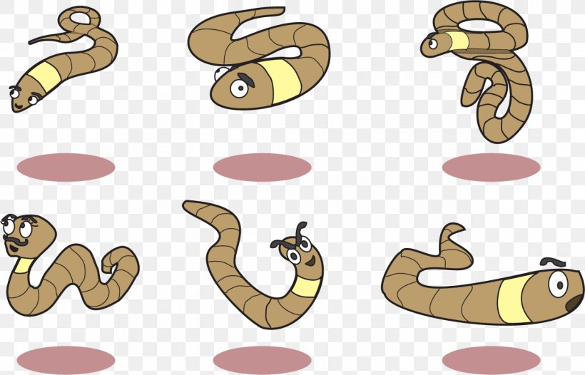 Euclidean Vector Drawing Earthworm, PNG, 1265x812px, Drawing, Adobe Freehand, Cartoon, Earthworm, Illustrator Download Free
