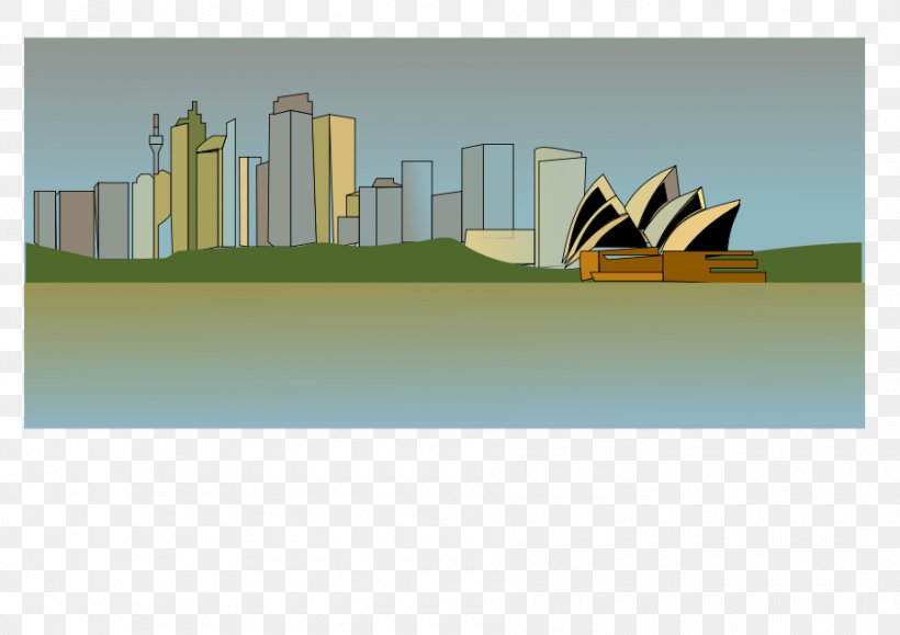 Sydney Skyline Clip Art, PNG, 900x636px, Sydney, Australia, Elevation, Public Domain, Rectangle Download Free