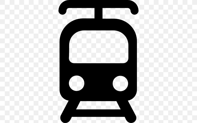 Tram Rail Transport Train Rapid Transit, PNG, 512x512px, Tram, Black, Black And White, Logo, Mode Of Transport Download Free