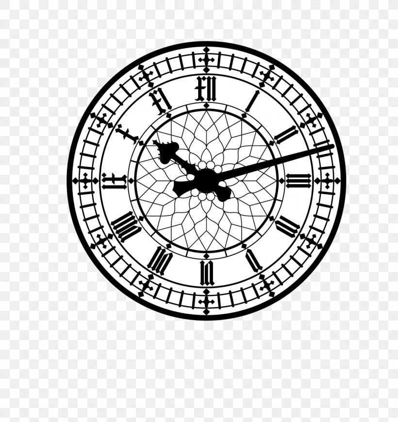 Big Ben Palace Of Westminster Tower Bridge Clock, PNG, 1308x1387px, Big Ben, Area, Black And White, City Of London, Clock Download Free