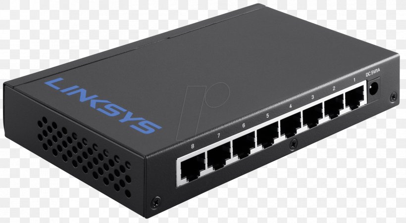 Dell Linksys 10/100/1000-desktop-AC 100/230 V Gigabit Ethernet Network Switch, PNG, 1656x912px, Dell, Computer Network, Electronic Device, Electronics Accessory, Ethernet Download Free