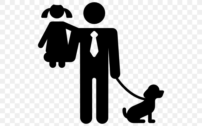 Dog Family Clip Art, PNG, 512x512px, Dog, Black And White, Business, Child, Communication Download Free