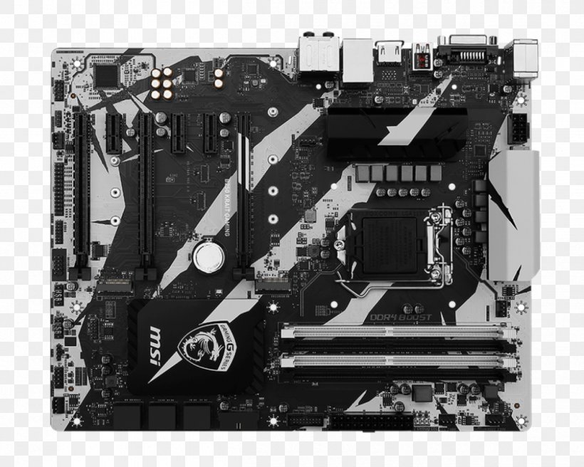Intel Motherboard LGA 1151 ATX CPU Socket, PNG, 1250x1000px, Intel, Atx, Black And White, Computer Component, Computer Hardware Download Free