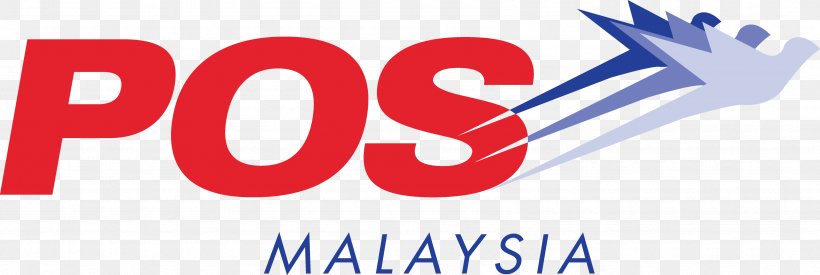 Pos Malaysia Logo Point Of Sale Mail, PNG, 3385x1137px, Malaysia, Area, Brand, Business, Chief Executive Download Free
