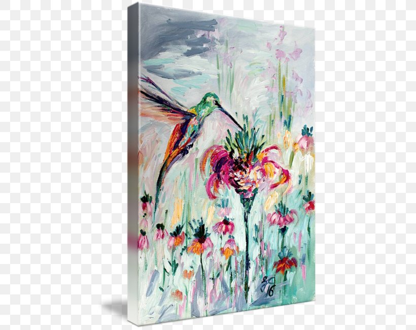 Watercolor Painting Hummingbird Paper Oil Painting, PNG, 435x650px, Watercolor Painting, Acrylic Paint, Art, Artwork, Bird Download Free