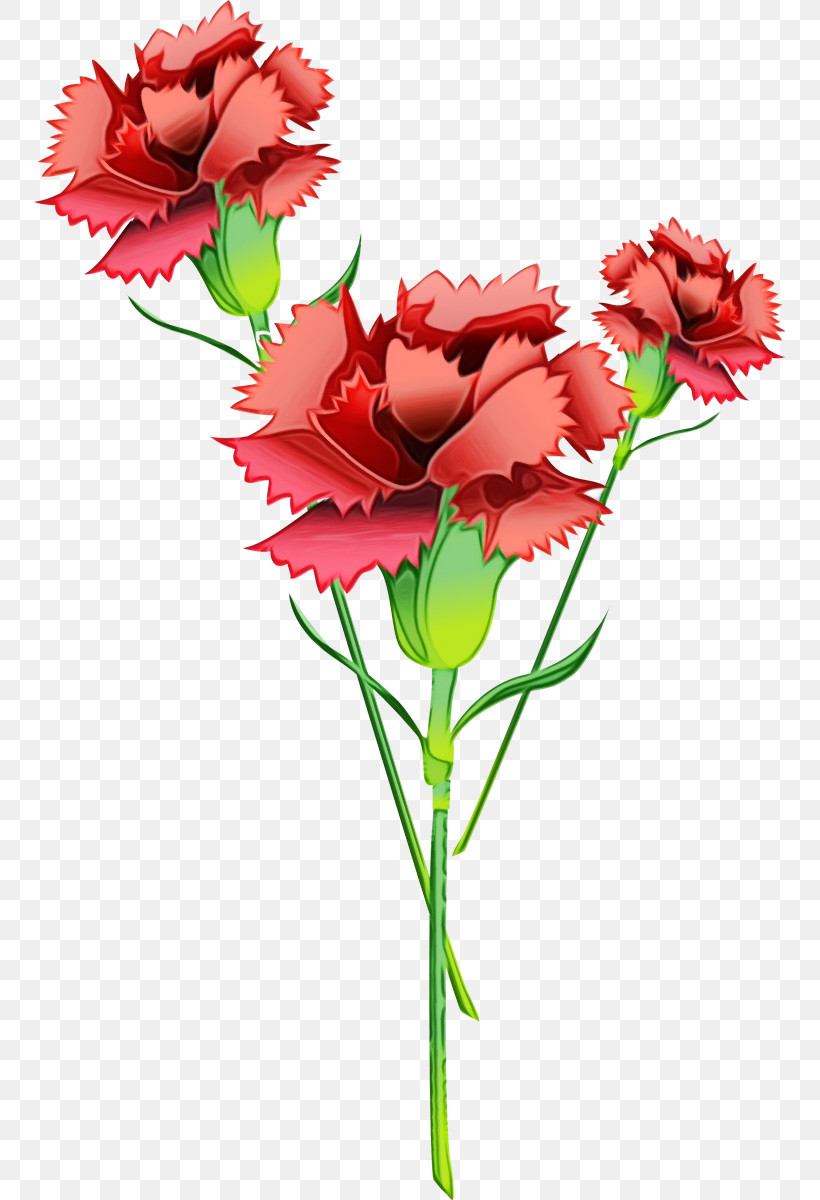 Artificial Flower, PNG, 752x1200px, Watercolor, Artificial Flower, Bouquet, Carnation, Cut Flowers Download Free