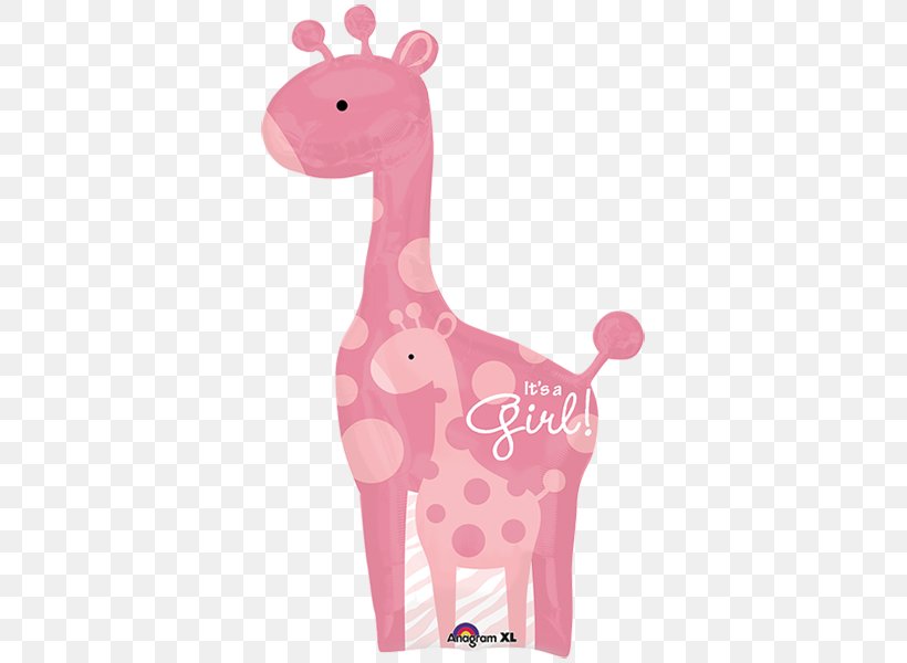 Giraffe Baby Shower Mylar Balloon Infant, PNG, 600x600px, Watercolor, Cartoon, Flower, Frame, Heart Download Free
