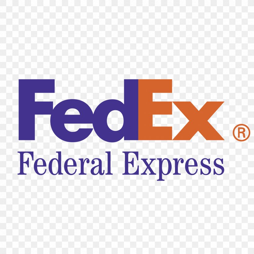 Logo FedEx Vector Graphics Brand, PNG, 2400x2400px, Logo, Area, Brand, Cargo, Delivery Download Free