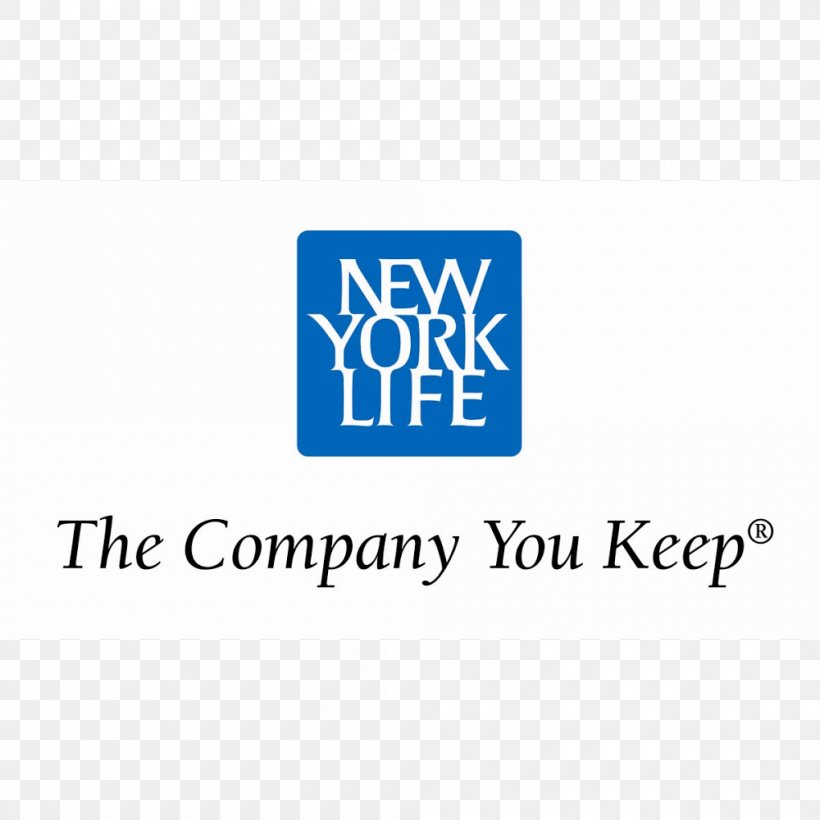 Logo New York Life Insurance Company Brand, PNG, 1000x1000px, Logo, Adviser, Area, Blue, Brand Download Free
