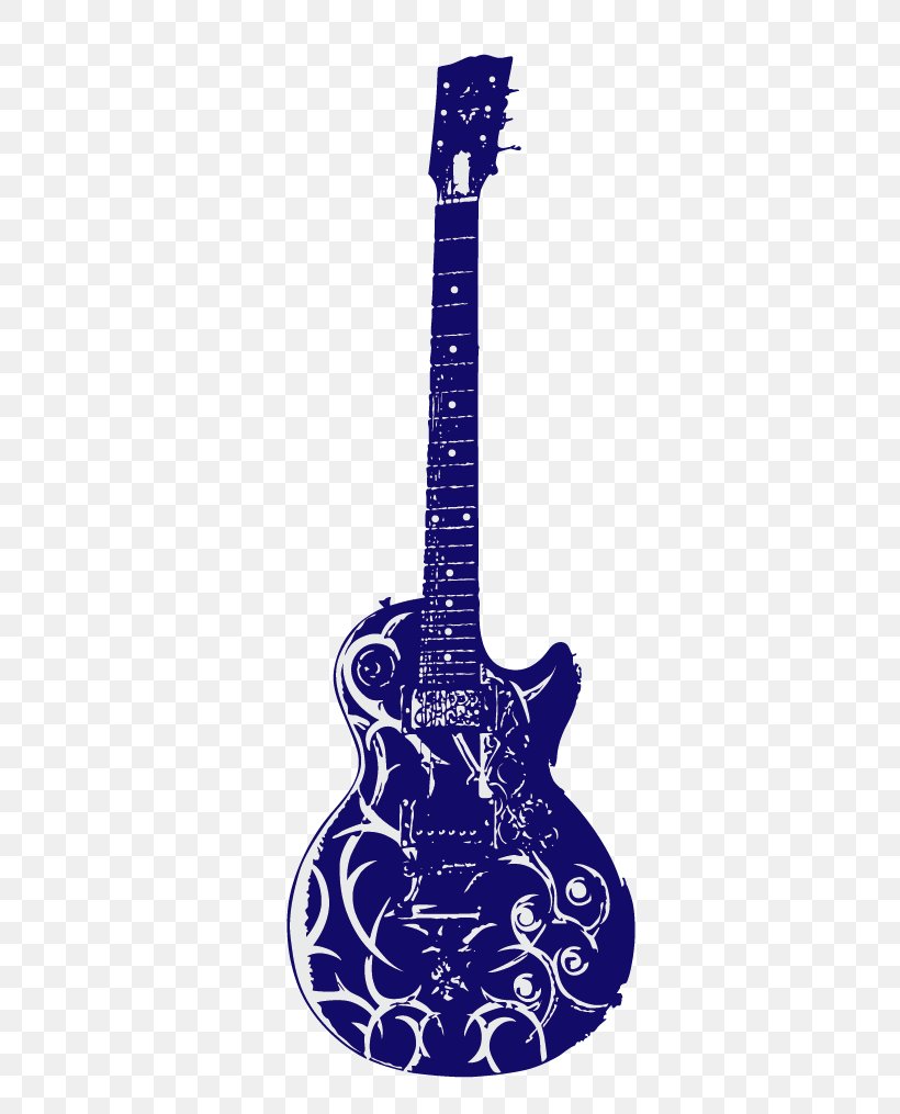 Musical Instrument Guitar Illustration, PNG, 437x1015px, Watercolor, Cartoon, Flower, Frame, Heart Download Free