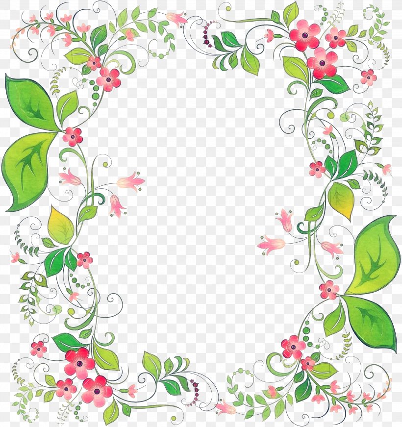 Spring Background Frame, PNG, 2823x3000px, Picture Frames, Borders And Frames, Floral Design, Flower, Garland Download Free