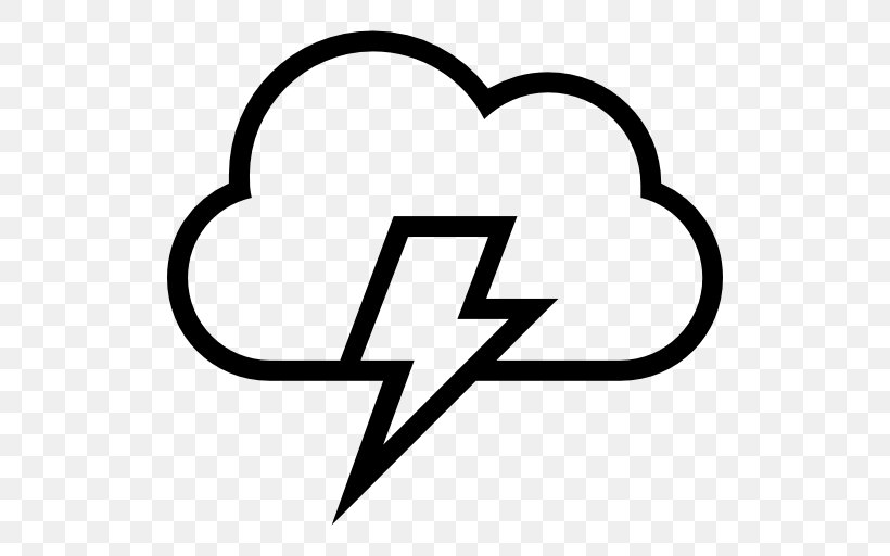 Weather Forecasting Thunderstorm Cloud, PNG, 512x512px, Weather Forecasting, Area, Black And White, Brand, Cloud Download Free