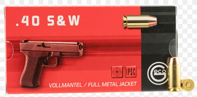 .40 S&W Ammunition Firearm Full Metal Jacket Bullet Smith & Wesson, PNG, 5189x2573px, 38 Special, 40 Sw, Air Gun, Ammunition, Armeria Download Free