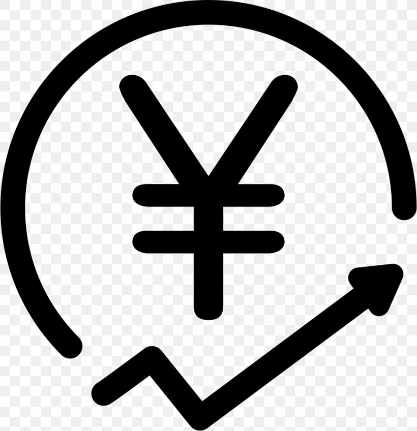 Currency Symbol Yen Sign Japanese Yen Dollar Sign, PNG, 948x981px, Currency Symbol, Australian Dollar, Banknote, Banknotes Of The Japanese Yen, Black And White Download Free