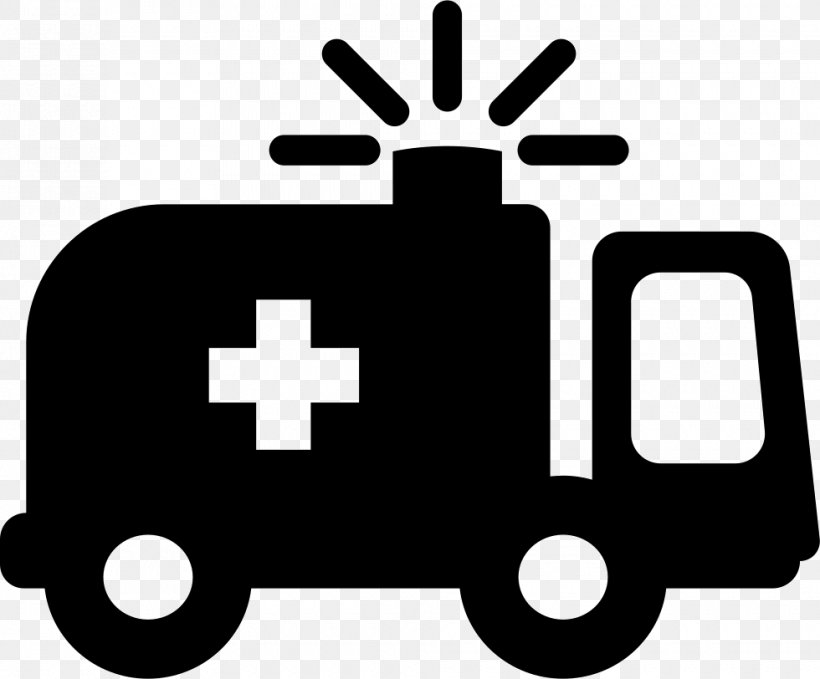 Ambulance, PNG, 980x812px, Ambulance, Area, Black And White, Brand, Copyright Download Free
