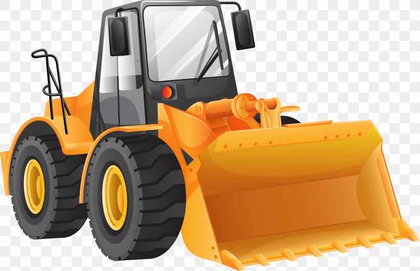 Bulldozer B Is For Beaver Clip Art, PNG, 2543x1638px, Truck ...