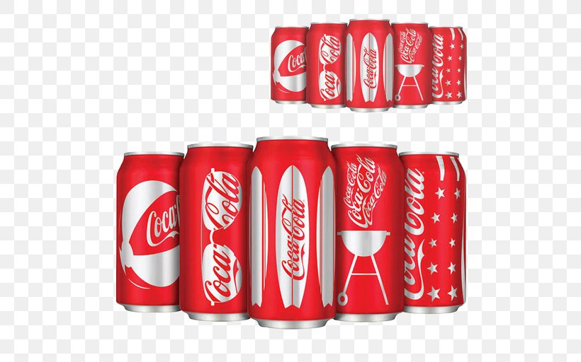 Coca-Cola Fizzy Drinks Pepsi Drink Can, PNG, 512x512px, Cocacola, Aluminum Can, Bottling Company, Carbonated Soft Drinks, Coca Download Free