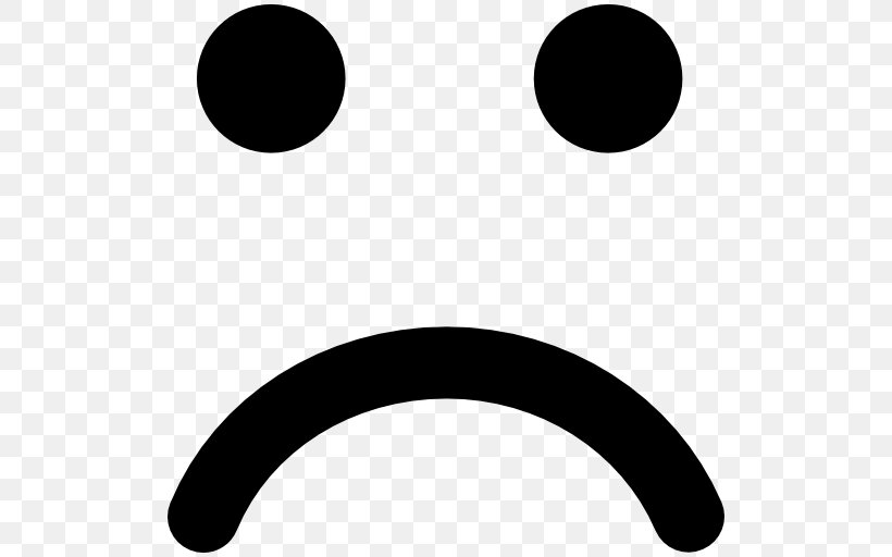 Frown Face Sadness Clip Art, PNG, 512x512px, Frown, Black, Black And White, Crying, Emoticon Download Free