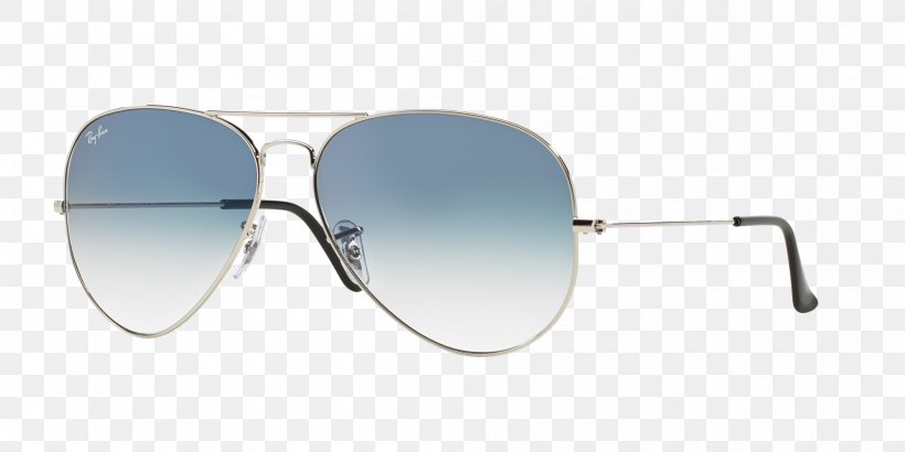 Aviator Sunglasses Ray-Ban Silver Mirrored Sunglasses, PNG, 2000x1000px, Aviator Sunglasses, Blue, Eyewear, Glasses, Mirrored Sunglasses Download Free