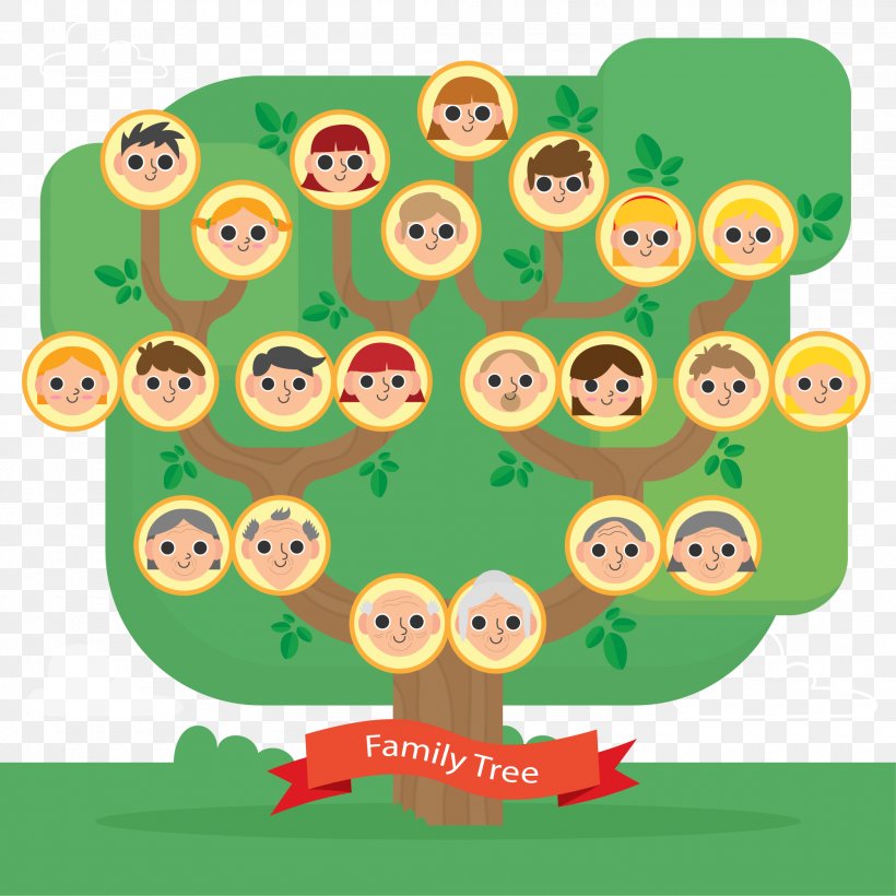Family Tree Flat Design, PNG, 2100x2100px, Family Tree, Cartoon, Extended Family, Family, Flat Design Download Free