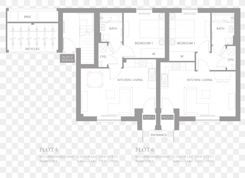 Floor Plan Line, PNG, 2982x2175px, Floor Plan, Area, Diagram, Elevation, Floor Download Free