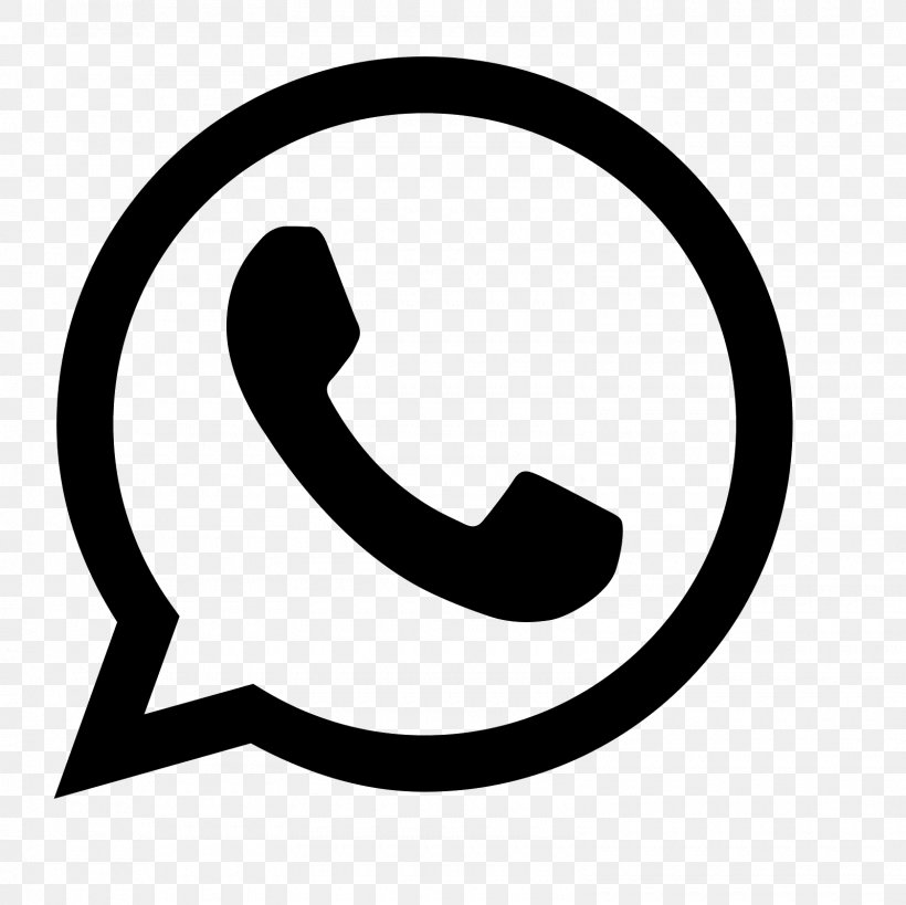 WhatsApp Android Message Mobile Phones, PNG, 1600x1600px, Whatsapp, Android, Area, Black And White, Instant Messaging Download Free