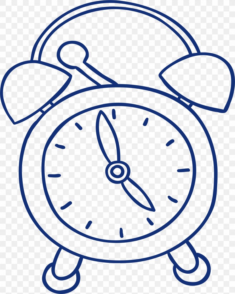 Alarm Clock Download Computer File, PNG, 2234x2794px, Alarm Clock, Area, Black And White, Blue, Clock Download Free