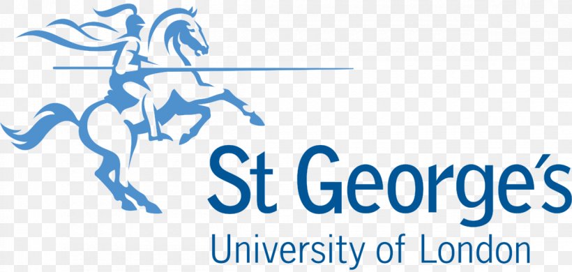 St George's, University Of London Medical School Research, PNG, 1200x572px, University Of London, Area, Blue, Brand, Education Download Free